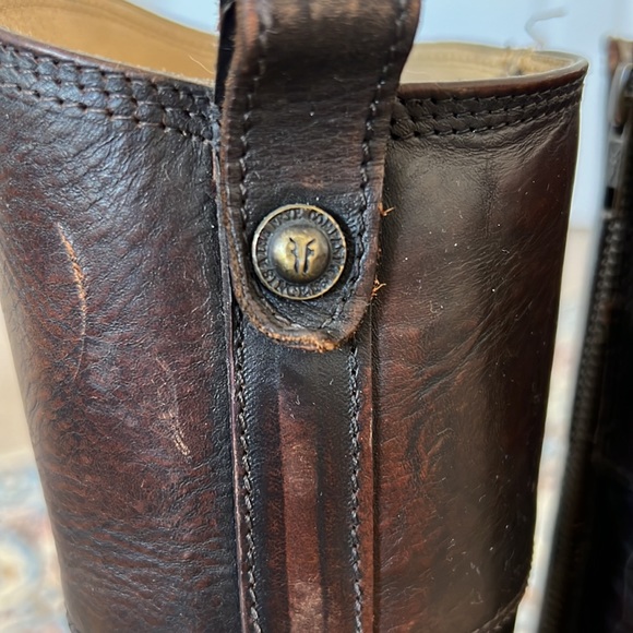 Frye Melissa Harness Riding Boots size 7 - Picture 2 of 9